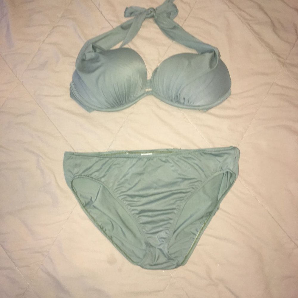 Venus Halter Top Underwire Cupped Bikini Set